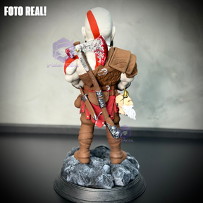 Suporte SUPER Premium Para Controle de Playstation e Xbox Kratos de luxo  pintado a mão Pronta Entrega com chaveiro de brinde