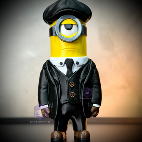 The Minions Shelby– ( Figure decorativa Minions Peaky Blinders ) Premium de Luxo a mão, Pronta entrega