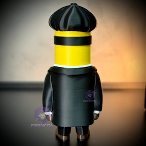 The Minions Shelby– ( Figure decorativa Minions Peaky Blinders ) Premium de Luxo a mão, Pronta entrega