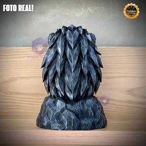 Os bustos do Poder ORIGINAL Premium Decorativos KIT 3 BUSTOS COMPLETO  Leão Disciplina, Lobo Execução, Aguia Foco, de Luxo pintados a mão, Pronta entrega