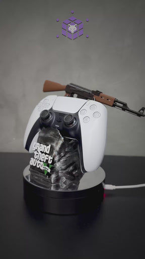 Suporte Premium Personalizado de Luxo para Controle de Playstation e Xbox + chaveiro de brinde DESCONTO VÁLIDO SÓ HOJE ✅