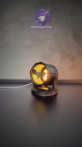 The Bat Signal (Luminária  LED Batman) Premium de Luxo a mão, Pronta entrega